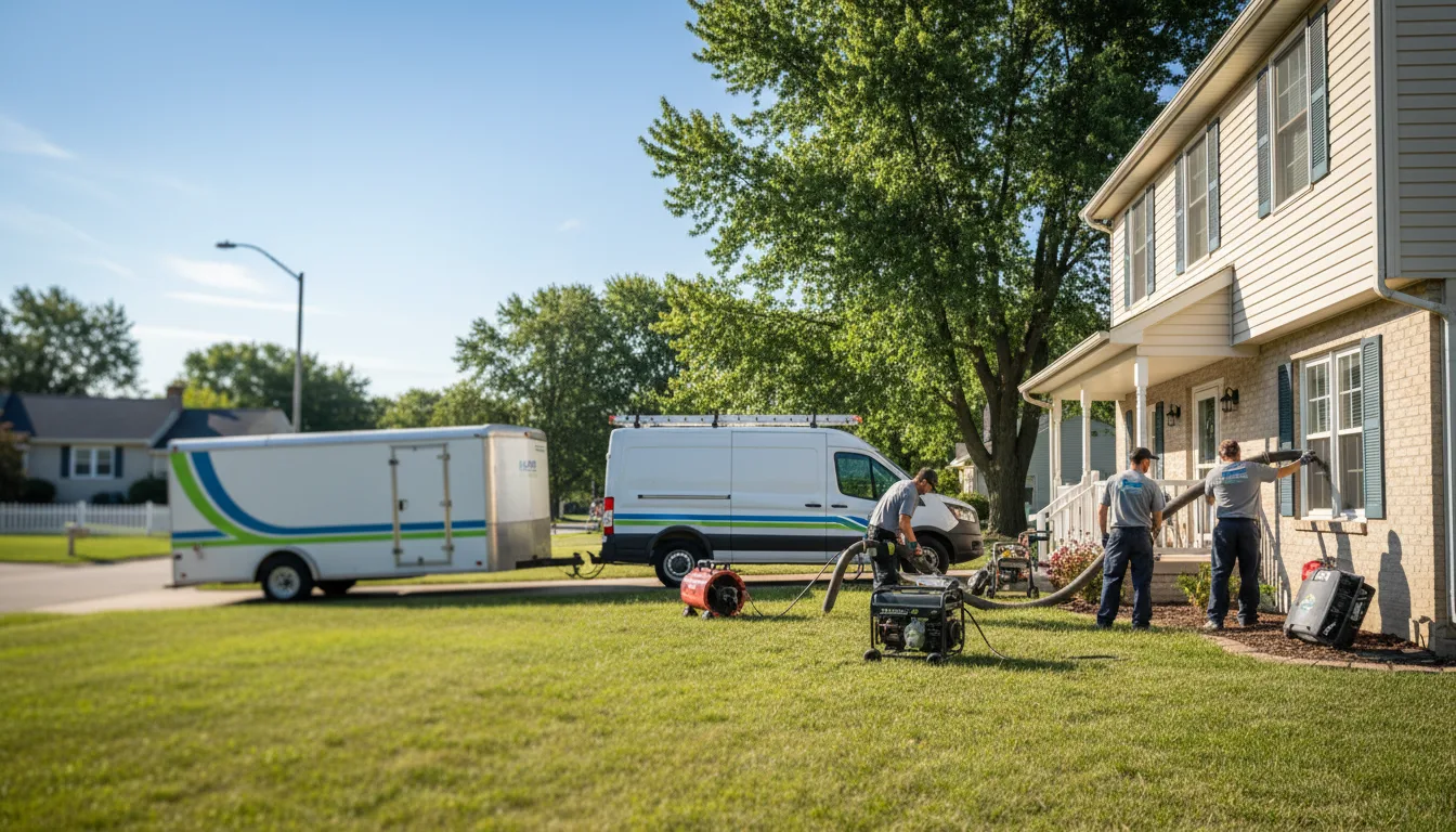 Flooded Basement Restoration And Cleanup With Repair in Reinbeck, IA near me